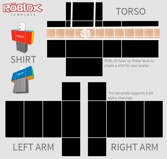 Featured image of post Cute Roblox Crop Top Template