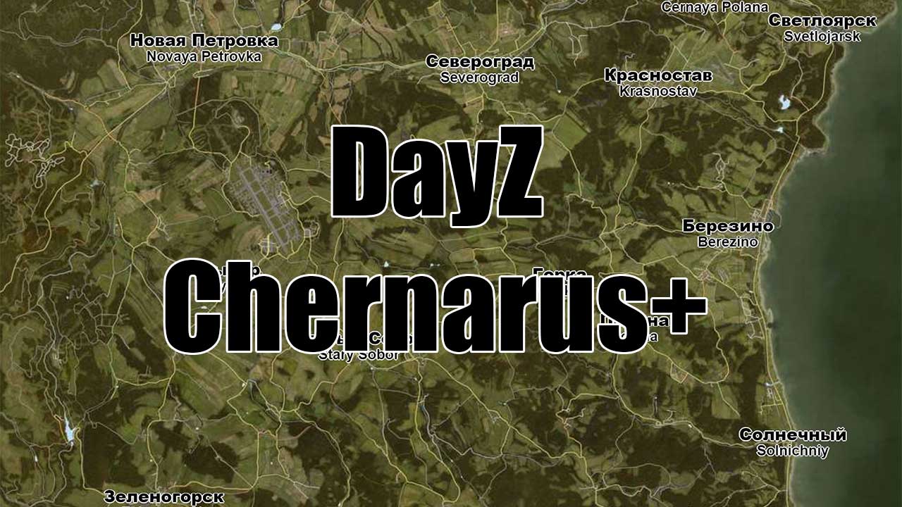 Detailed Dayz Chernarus Map